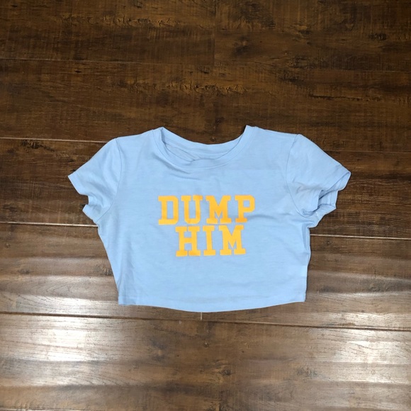 Britney Spears Dump Him Iconic Y2K Crop Top - Picture 2 of 2